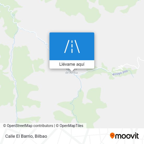 Mapa Calle El Barrio