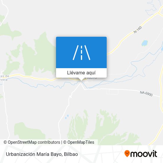 Mapa Urbanización María Bayo