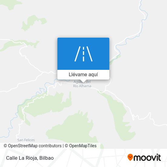 Mapa Calle La Rioja