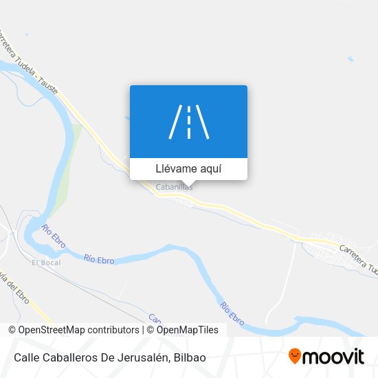 Mapa Calle Caballeros De Jerusalén