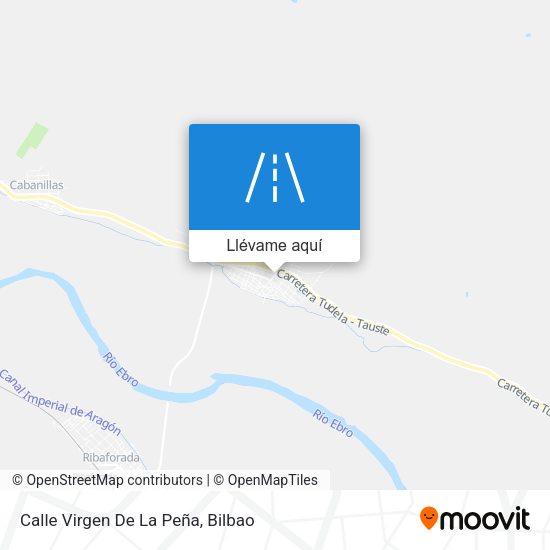 Mapa Calle Virgen De La Peña