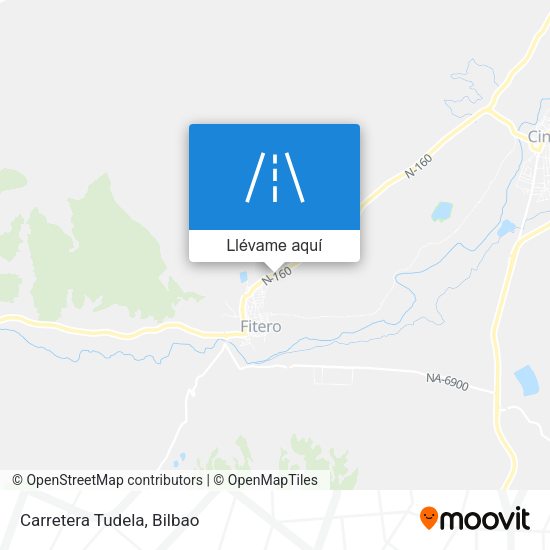 Mapa Carretera Tudela