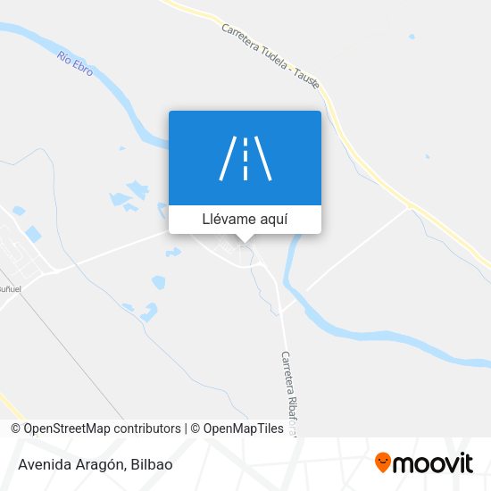 Mapa Avenida Aragón