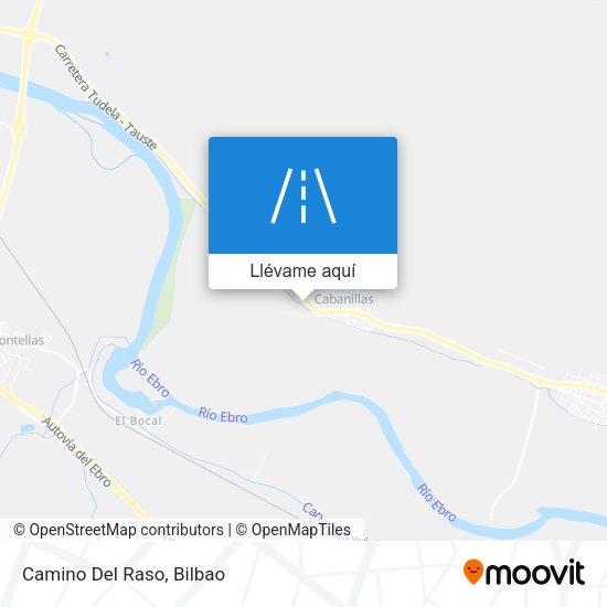 Mapa Camino Del Raso