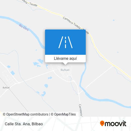 Mapa Calle Sta. Ana