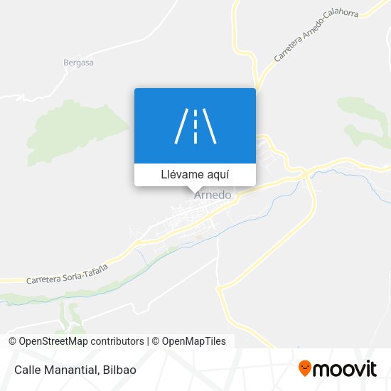 Mapa Calle Manantial