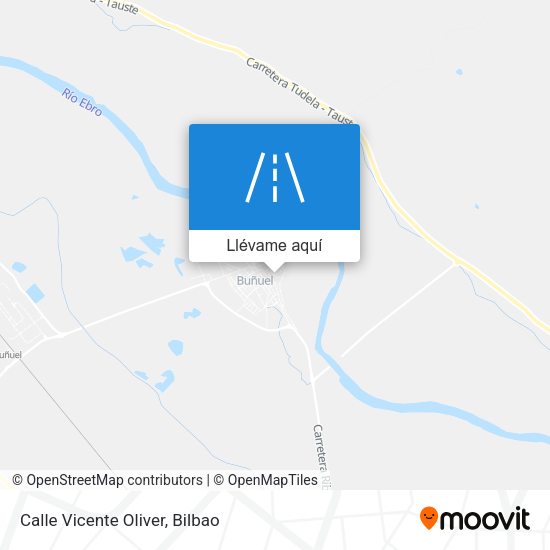 Mapa Calle Vicente Oliver