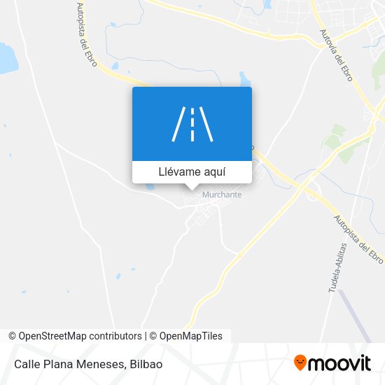 Mapa Calle Plana Meneses