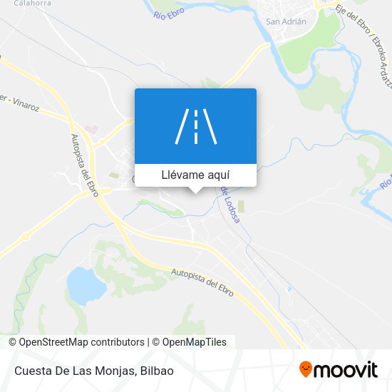 Mapa Cuesta De Las Monjas