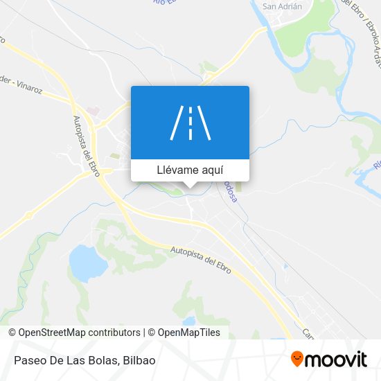 Mapa Paseo De Las Bolas