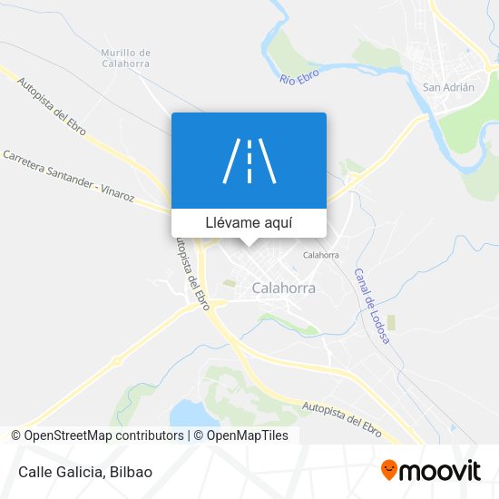Mapa Calle Galicia