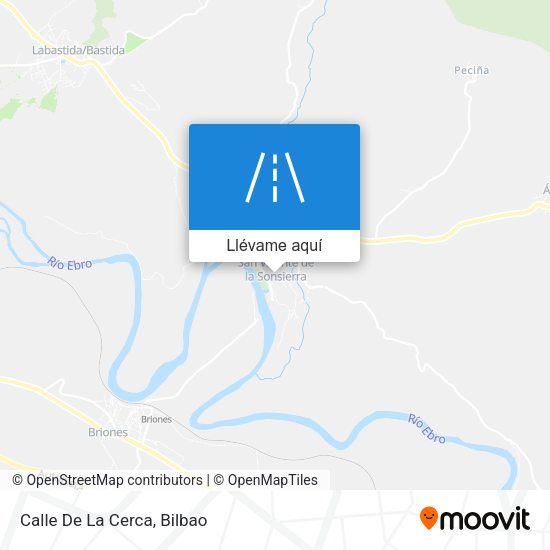 Mapa Calle De La Cerca