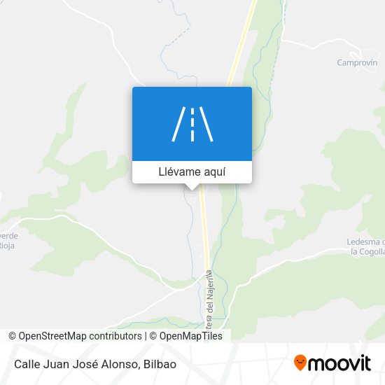 Mapa Calle Juan José Alonso