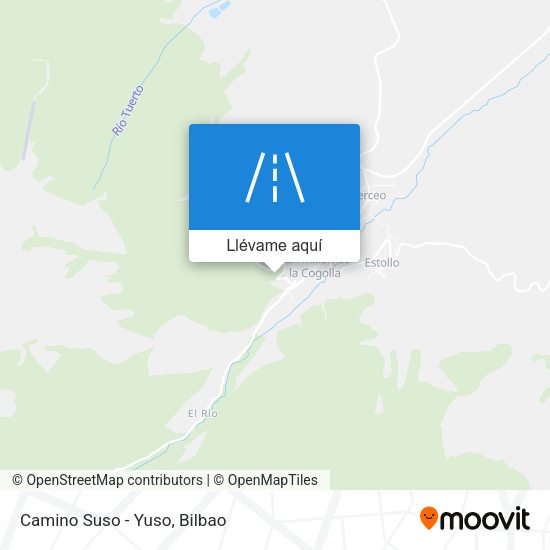 Mapa Camino Suso - Yuso