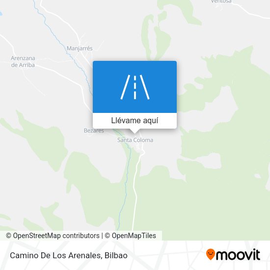 Mapa Camino De Los Arenales