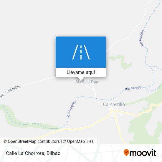 Mapa Calle La Chorrota
