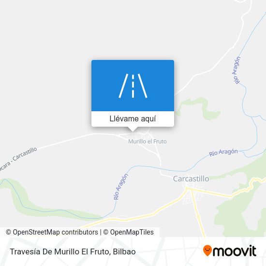 Mapa Travesía De Murillo El Fruto