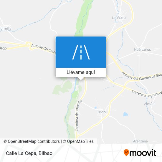 Mapa Calle La Cepa