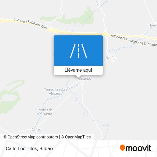 Mapa Calle Los Tilos