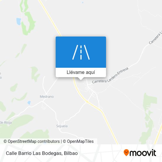 Mapa Calle Barrio Las Bodegas