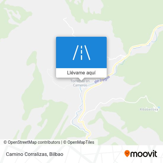 Mapa Camino Corralizas