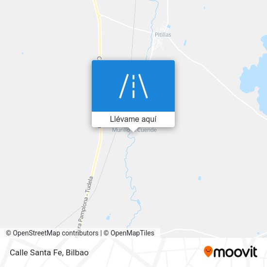 Mapa Calle Santa Fe