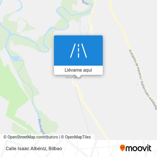 Mapa Calle Isaac Albéniz