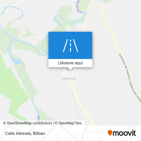 Mapa Calle Alesves