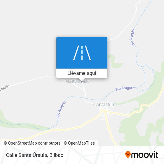 Mapa Calle Santa Úrsula