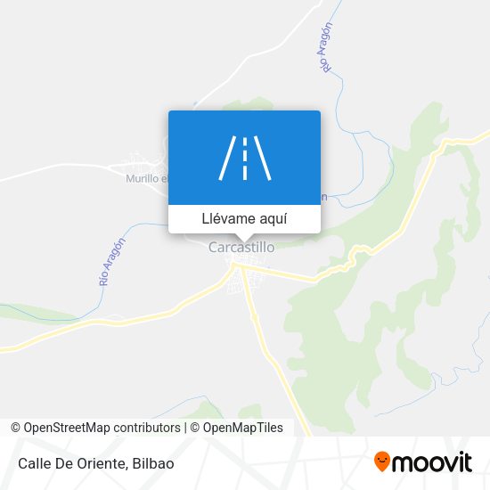 Mapa Calle De Oriente