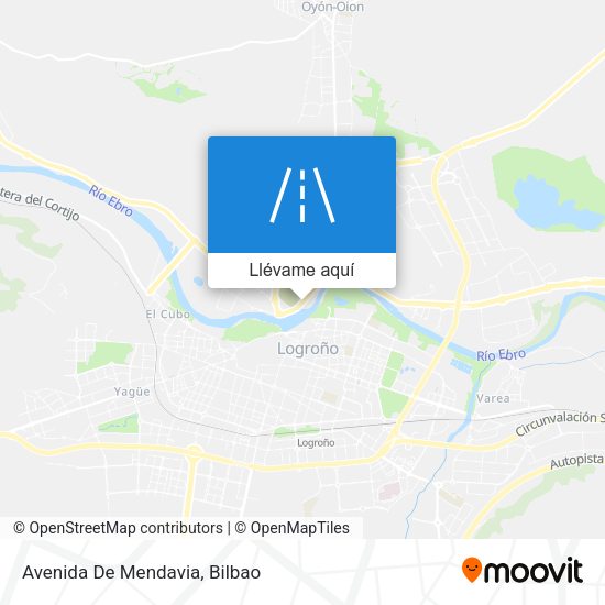 Mapa Avenida De Mendavia