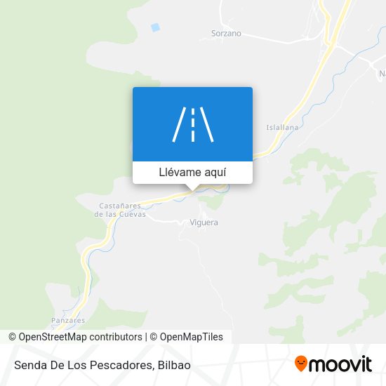 Mapa Senda De Los Pescadores