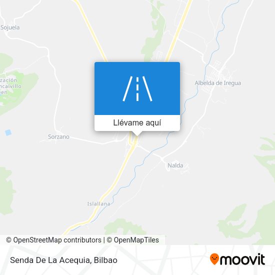Mapa Senda De La Acequia