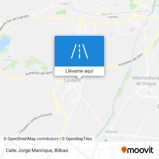 Mapa Calle Jorge Manrique