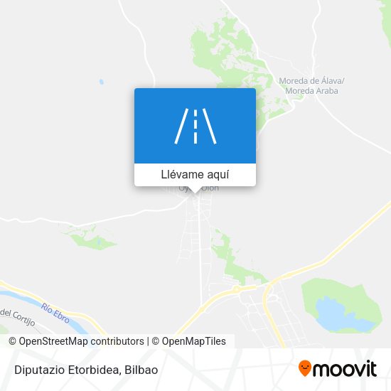 Mapa Diputazio Etorbidea