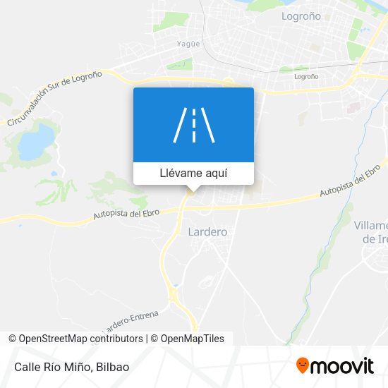 Mapa Calle Río Miño