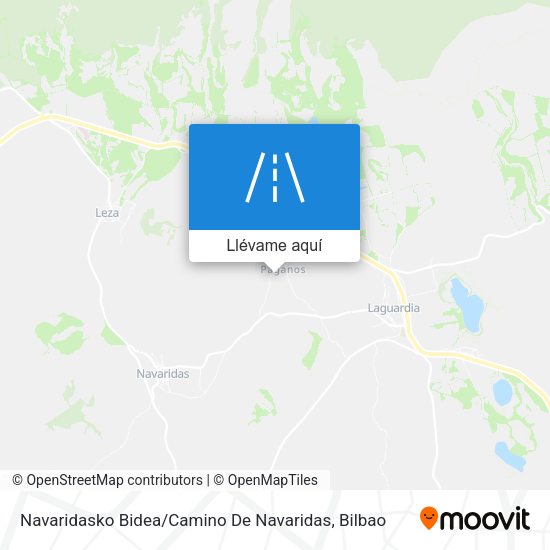 Mapa Navaridasko Bidea / Camino De Navaridas