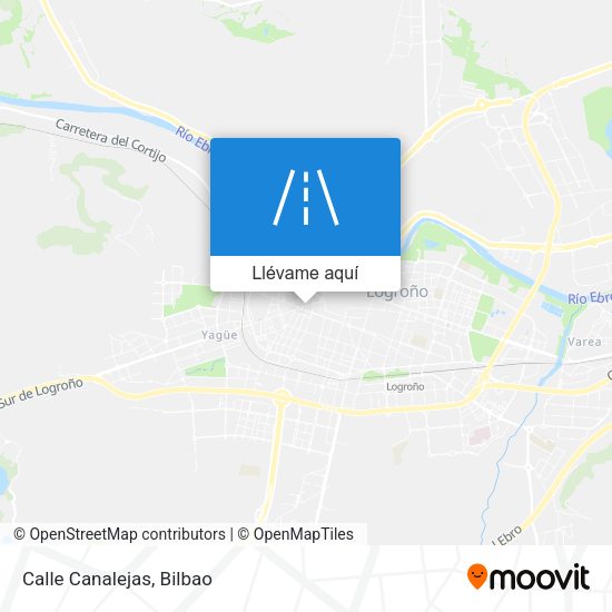 Mapa Calle Canalejas