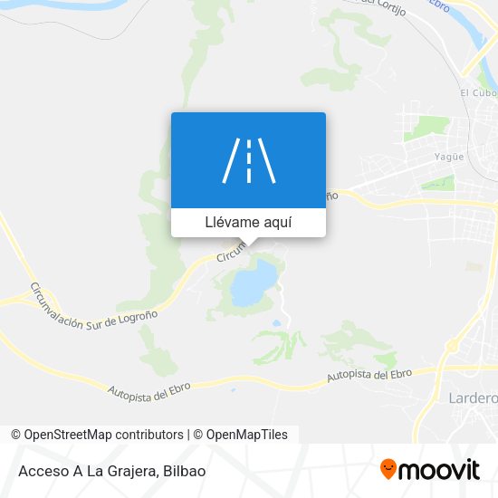 Mapa Acceso A La Grajera