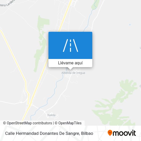 Mapa Calle Hermandad Donantes De Sangre