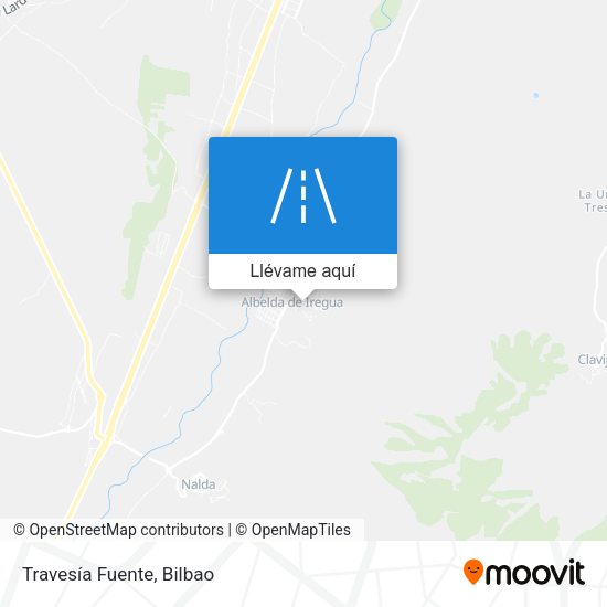 Mapa Travesía Fuente