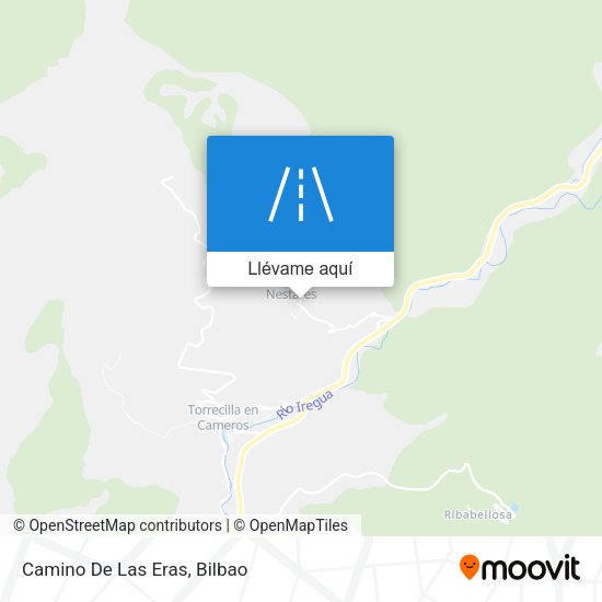 Mapa Camino De Las Eras