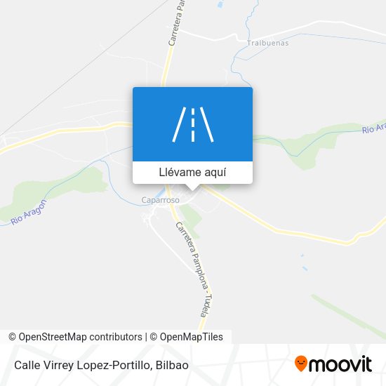 Mapa Calle Virrey Lopez-Portillo