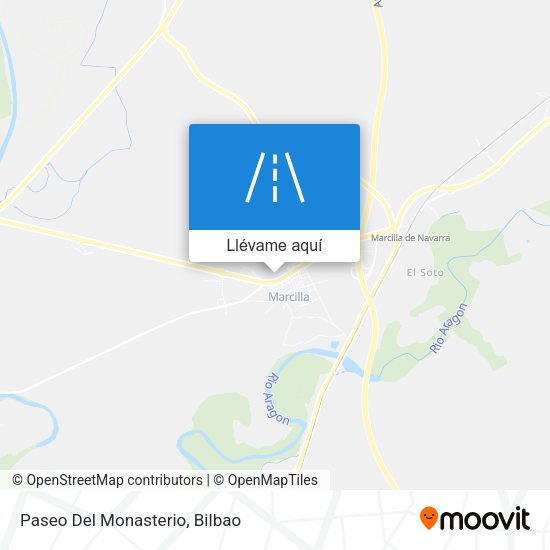 Mapa Paseo Del Monasterio