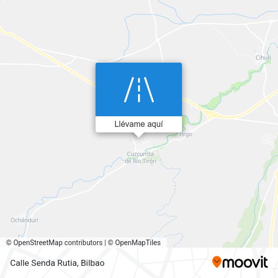 Mapa Calle Senda Rutia