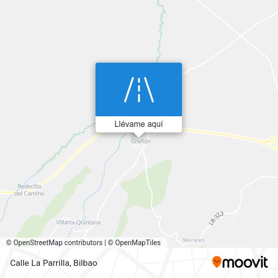 Mapa Calle La Parrilla