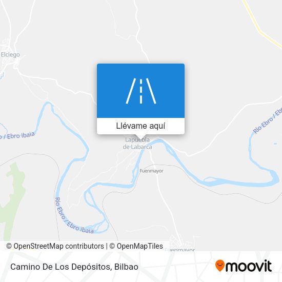 Mapa Camino De Los Depósitos