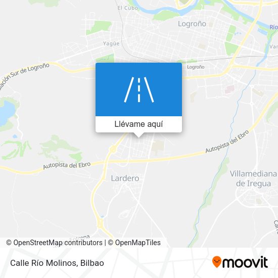 Mapa Calle Río Molinos