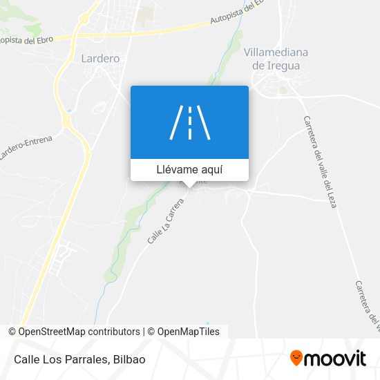 Mapa Calle Los Parrales
