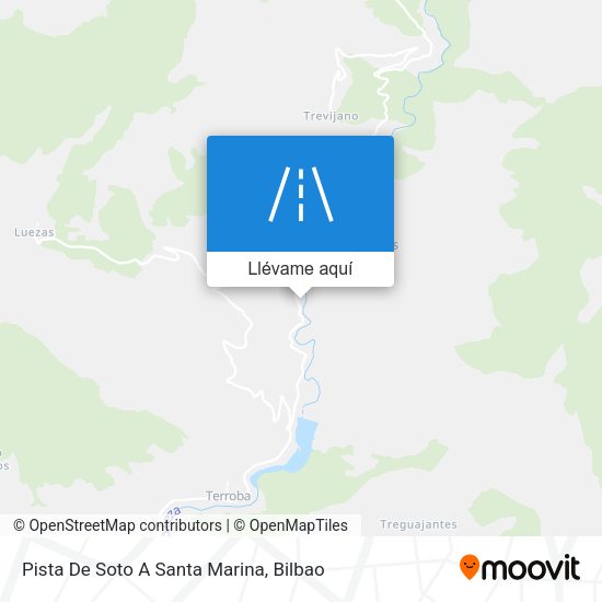 Mapa Pista De Soto A Santa Marina